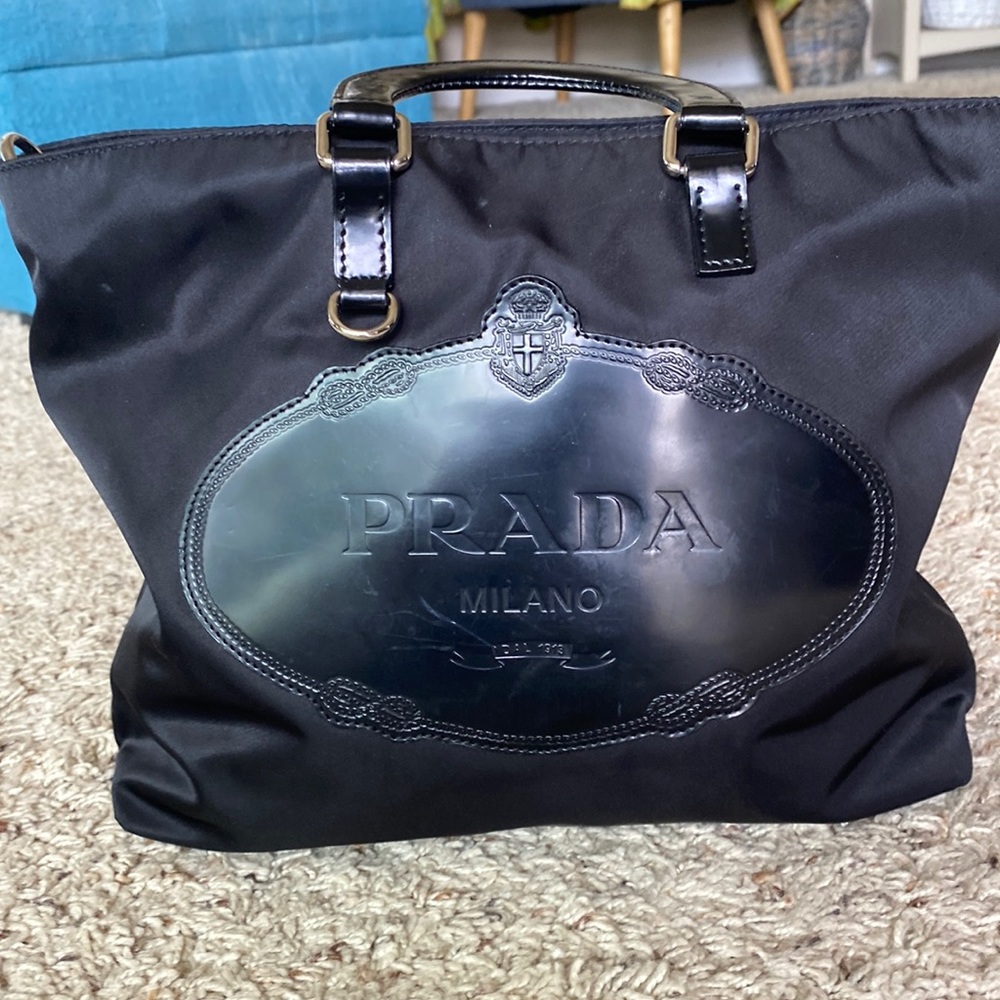 Black Nylon Prada Bag